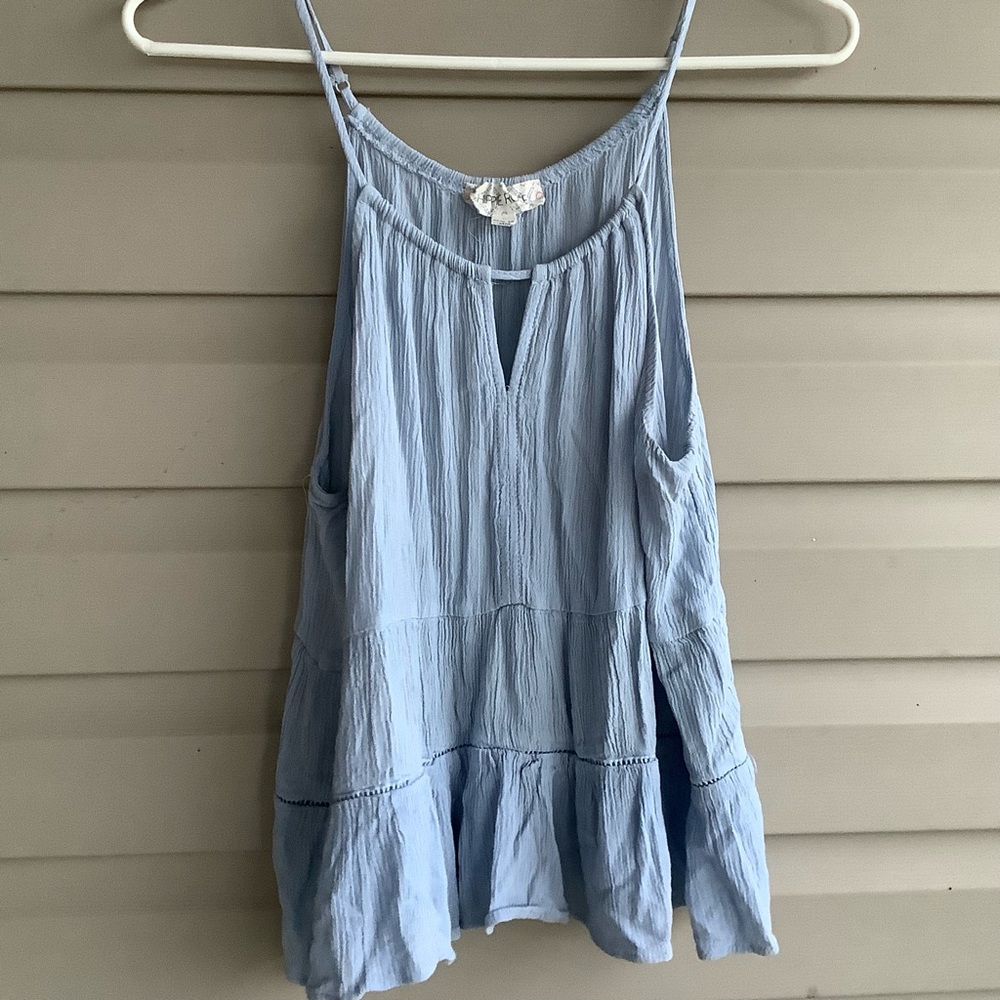 Hippie Rose Flowy Tank - Size Large